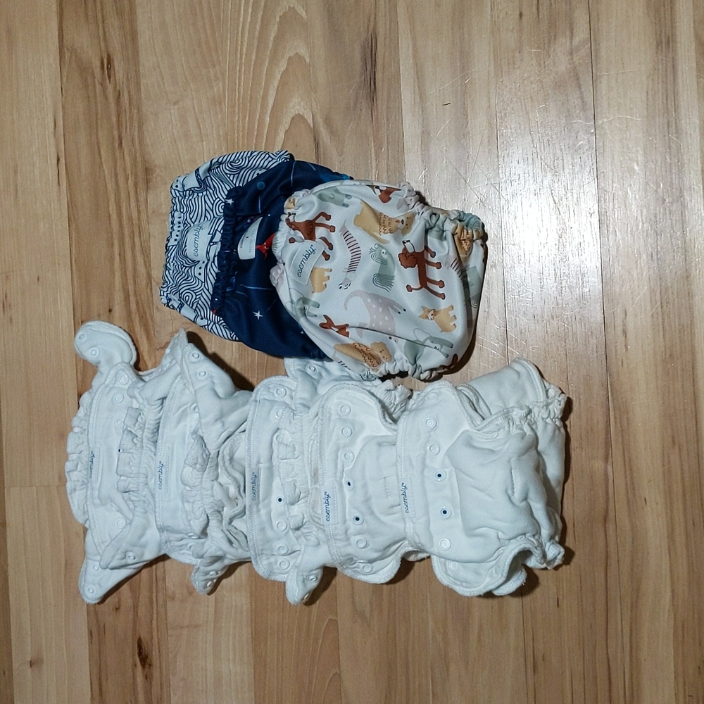 Esembly size 1 reusable diaper set